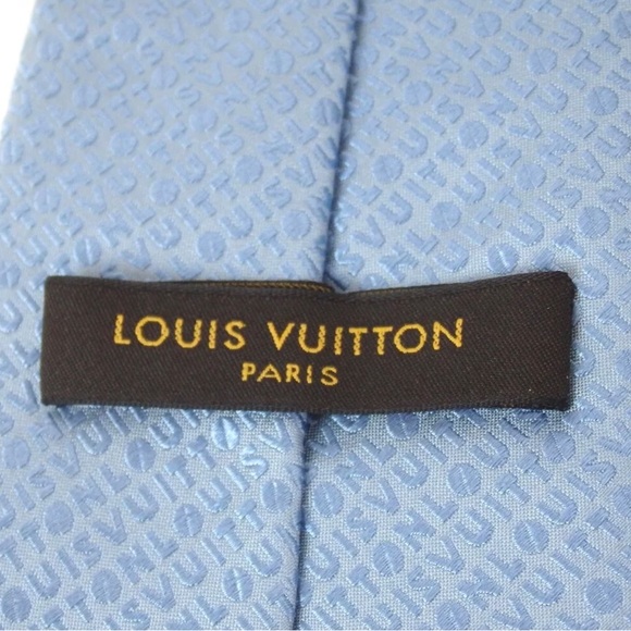 LOUIS VUITTON Silk Monogram Tie 😍💙🔥 - Picture 5 of 10